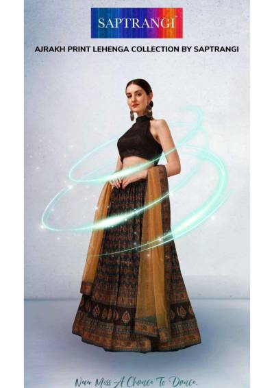SERIES - 1601 TO 1608 BY SAPTRANGI PRINT LEHENGA CHOLI MANUFACTURER IN INDIA